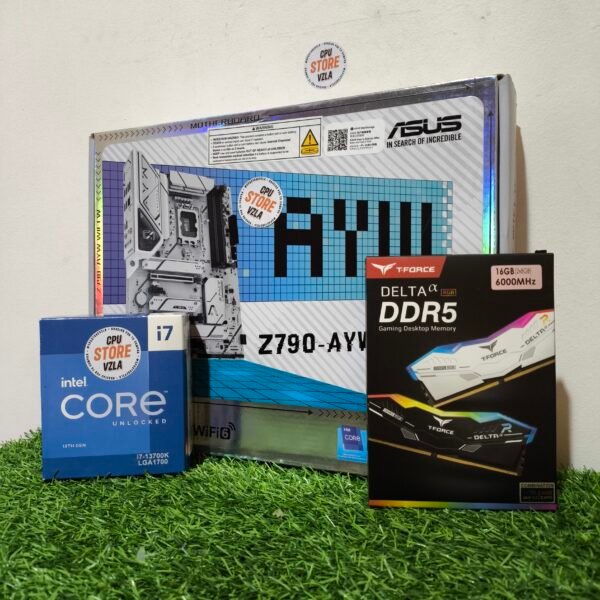ASUS Z790 AWY WIFI DDR5 ATX - Intel Core i7-13700K - 16GB (2×8) RAM DDR5 6000 MHz - (Bundle) - Image 3